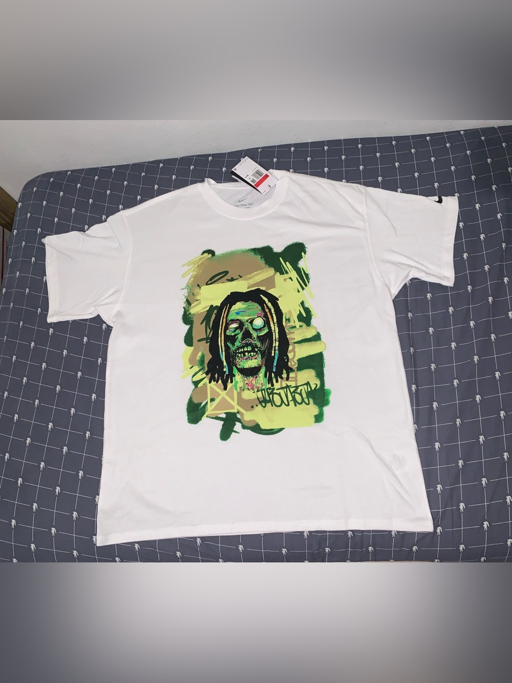 Nike Ja M90 Zombie T-Shirt White Size:Large